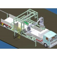 化肥原料全自动装卸系统 机器人装车码垛方案